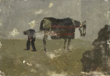 Forgeron avec gris