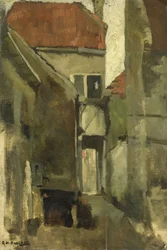 Rue de quartier à Rijswijk près de La Haye