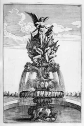 Conception de fontaine, 1664
