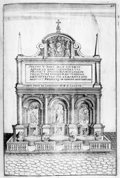 Conception de fontaine, 1664