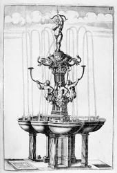 Conception de fontaine, 1664