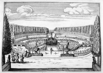 Fontaine ornementale et design de jardin, 1664
