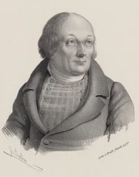 Portrait de Hans Georg Nägeli 1773-1836, vers 1840
