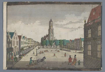 Vue de la Nouvelle Église à Delft