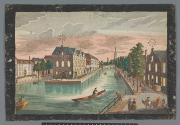 Vue sur le Magasin de Geer à Delft