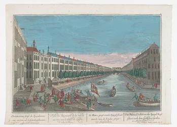 Vue du Herengracht à Amsterdam
