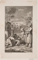 Esclave noir fouetté