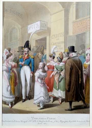 Les galeries du Palais Royal à Paris