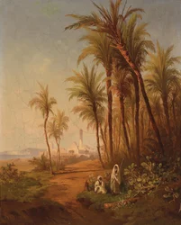 Pèlerins sur la côte