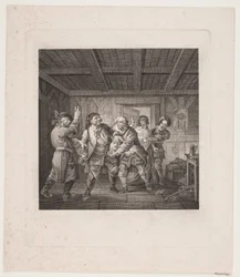 Illustration des comédies de Holberg