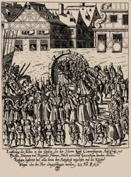 Le soulèvement de Fettmilch. Réintroduction des Juifs à Francfort le 28 février 1616, c. 1616-1617