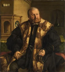 Portrait du maître de la Monnaie de Nuremberg Jörg Herz