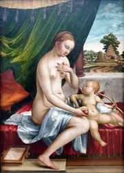 Allemand : Venus und Amor Venus and Cupid