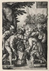 Joseph descendu dans un puits