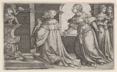 Salomon adorant des idoles