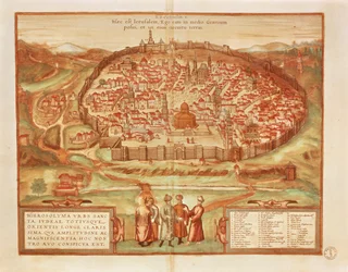 Jérusalem de Civitates Orbis Terrarum