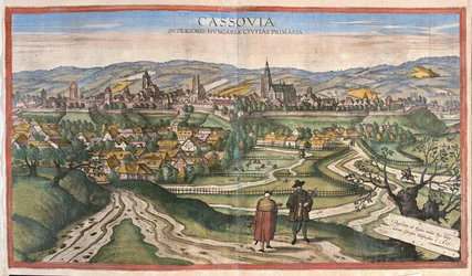 Kosice (Cassovia), Slovaquie (gravure)