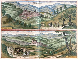 Nocera Umbra (Province de Pérouse) et Castelnuovo di Porto (région de Rome), Italie