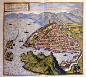 Vue de Marseille de l