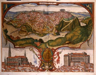 Vue de la ville de Tolède au 16ème siècle