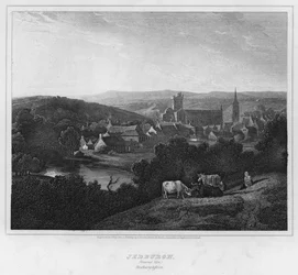 Jedburgh, Vue Générale, Roxburghshire