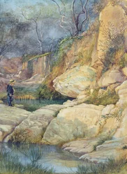 Christopher Howard à son Fairy Pool