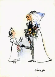 Fer à cheval de mariage