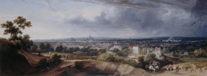 Paris vu des hauteurs de Montmartre
