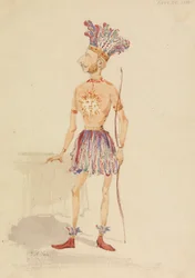 Anglais en costume inca