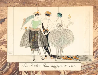 Les Belles Sauvageffes de 1920, de Le Bonheur du Jour ou, Les Grâces à la Mode, 1924