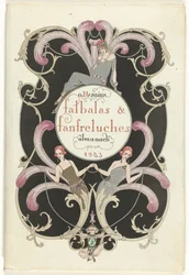 La revue de mode en tentatrice. Falbalas et Fanfreluches, Almanach des Modes présentes, passées & futures pour 1923, 2e année