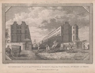 Devonshire Place et Wimpole Street