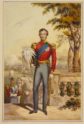 Son Altesse Royale le prince Albert (culotte bleue)