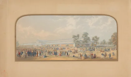 La Grande Exposition : Vue extérieure du sud-ouest