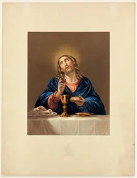 Le Sauveur bénissant le pain