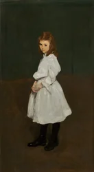 Petite fille en blanc (Queenie Burnett)