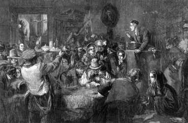 « La vente aux enchères, dernier jour de la vente », l