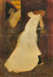 Sortie de théâtre, 1898