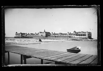 Jetée en fer, Coney Island, Brooklyn, vers 1872-87