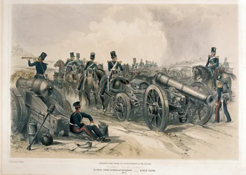 Artillerie royale, canons de siège