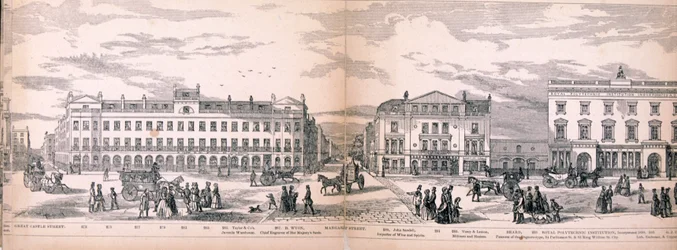 Panorama de Londres, 1849