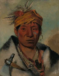 Ah-yaw-né-tak-oár-ron, un guerrier, 1831
