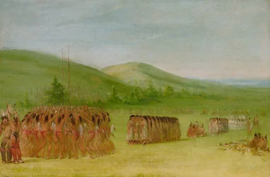 Danse du jeu de balle, Choctaw