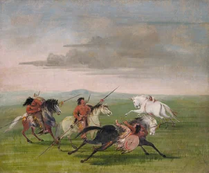 Exploits équestres comanches, 1834-1835