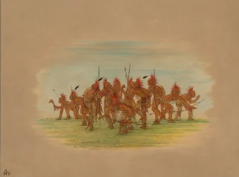 Danse de la Découverte - Saukie, 1861