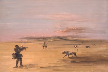 Chasse au tétras dans les prairies du Missouri, 1837-1839.