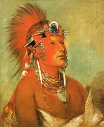 Jee-hé-o-hó-shah, Ne peut être renversé, un guerrier