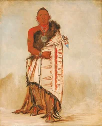 Ki-hó-go-waw-shú-shee, chef courageux, chef de la tribu