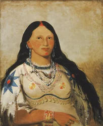 Mi-néek-ee-súnk-te-ka, Vison, une belle fille