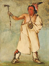 Naw-naw-páy-ee, le soldat